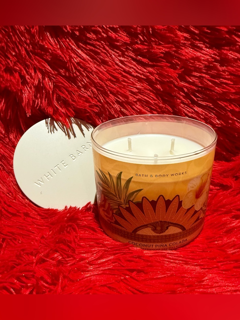 Coconut Piña Colada BBW3-Wick Candle